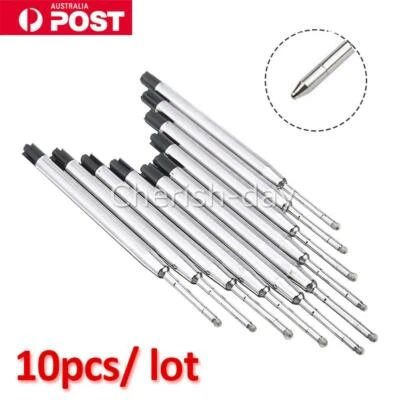 10 X PARKER QUINK FLOW BALL PEN POINT REFILLS REFILL - FINE BLACK INK AU L - image 1 of 4