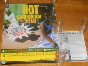 HOT CARIBBEAN HITS Reggae Soca 18 x 24 PROMO POSTER Original 2000 Victory  - Bild 1 von 4
