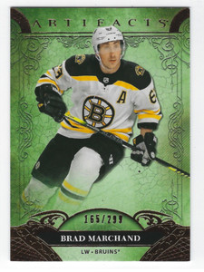 BRAD MARCHAND 2020-21 UPPER DECK ARTIFACTS COPPER /299