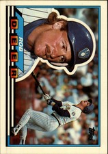 1989 Topps Big Milwaukee Brewers Baseball Card #78 Rob Deer