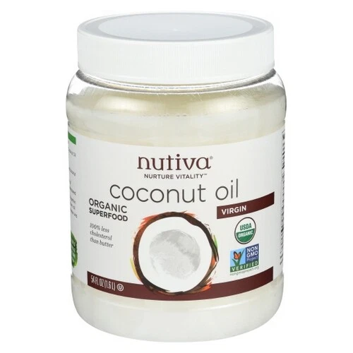 Organic Coconut Oil Virgin 54 Oz By Nutiva - Image 1 of 1