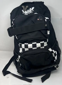 Burton US Open Snowboarding Championship 2008 Rucksack schwarz mit kariertem Design - Bild 1 von 12