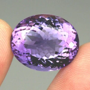 Shola Genuine 26.98 Ct Natural Purple Amethyst Huge from Brazil - Picture 1 of 3