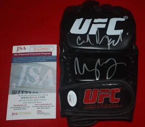 URIJAH FABER California Kid UFC MMA Signed Glove JSA Witnessed COA WW199685 - Picture 1 of 3