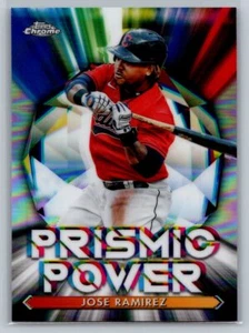 2021 Topps Chrome #PP-9 Jose Ramirez Prismic Power - Picture 1 of 2