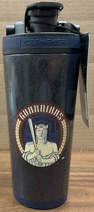CLEVELAND GUARDIANS 26oz STAINLESS STEEL ICE SHAKER BOTTLE W/HANDLE WINCRAFT - Picture 1 of 5