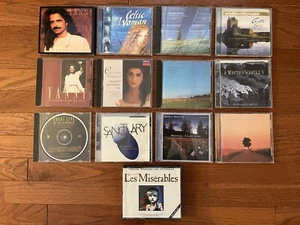 CD Lot George Winston Windham Hill Sanctuary Celtic Yanni Les Miserables Bartoli - Bild 1 von 4