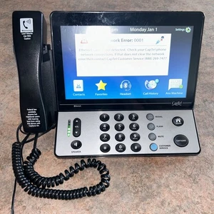 Teléfono CapTel 2400iBT con pantalla táctil con subtítulos con pantalla táctil Bluetooth - Imagen 1 de 10