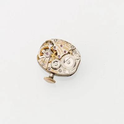 Vintage LeCoultre Cal 490/BW Women's Watch Movement Parts/Repair 17j Doesn't Run - Image 1 of 2