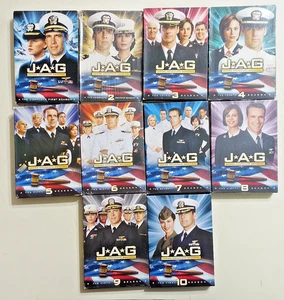 JAG: Complete Series Seasons 1-10 DVD Box Sets J.A.G. Judge Advocate General - Picture 1 of 4