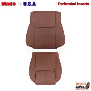 2006-2009 For Jeep Commander Limited Leatherette Driver Side Covers Saddle Brown - Picture 1 of 12