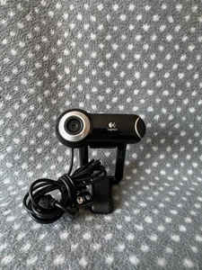 Logitech Pro 9000 V-UBM46 PC Webcam 2MP Webcam Autofocus Carl Zeiss Lens Black - Afbeelding 1 van 4