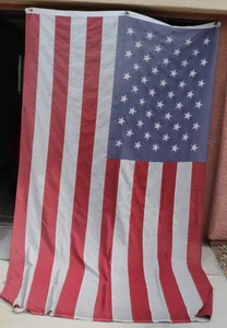 US 50 Sterne Flagge Flagge 10ft x 6 ft Nylon mit Messing Ösen gebraucht E1718 - Bild 1 von 3