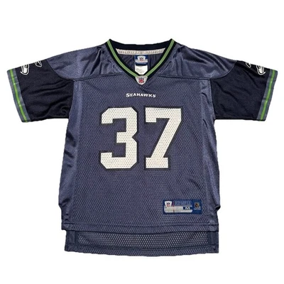 Camiseta deportiva Y2K Reebok NFL Seattle Seahawks Shaun Alexander #37 juvenil mediana 5/6 Foto 1 de 4