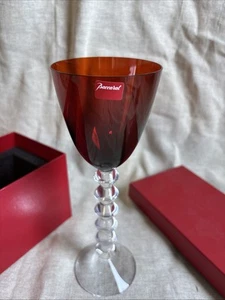 Weinglas Modell Vega Orange Baccarat Kristall - Bild 1 von 6