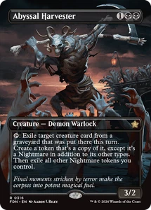 MTG Abyssal Harvester (Full Art) English FDN - Picture 1 of 1