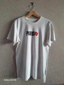 T-shirt Air Jordan uomo estiva bianca logo casual manica corta cotone taglia small - Foto 1 di 9