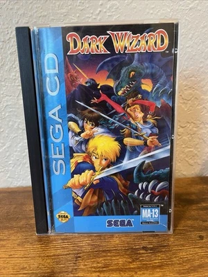 Sega Dark Wizard CD Complete with Registration Card EXCELLENT FAST SHIPPING! - Image 1 of 4
