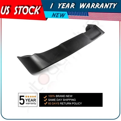 For 08-17 Mitsubishi Lancer EVO 10 Rear Trunk Spoiler Wing Primered Black — 第 1/4 张图片