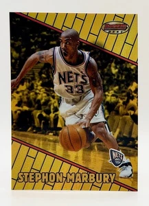 1999-00 Bowman's Best Refractor #5 Stephon Marbury 364/400 New Jersey Nets - Picture 1 of 2