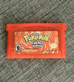 Pokemon Fire Red Version Cartridge for Game Boy Advance (GBA)