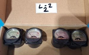 Lot of 4 BEHRINGER VU Meter Head BE-46 2 PIECES+2x BE-45 Meter Head - Picture 1 of 6