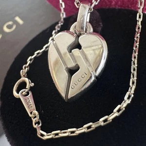 Gucci Heart Motif Necklace - Picture 1 of 13