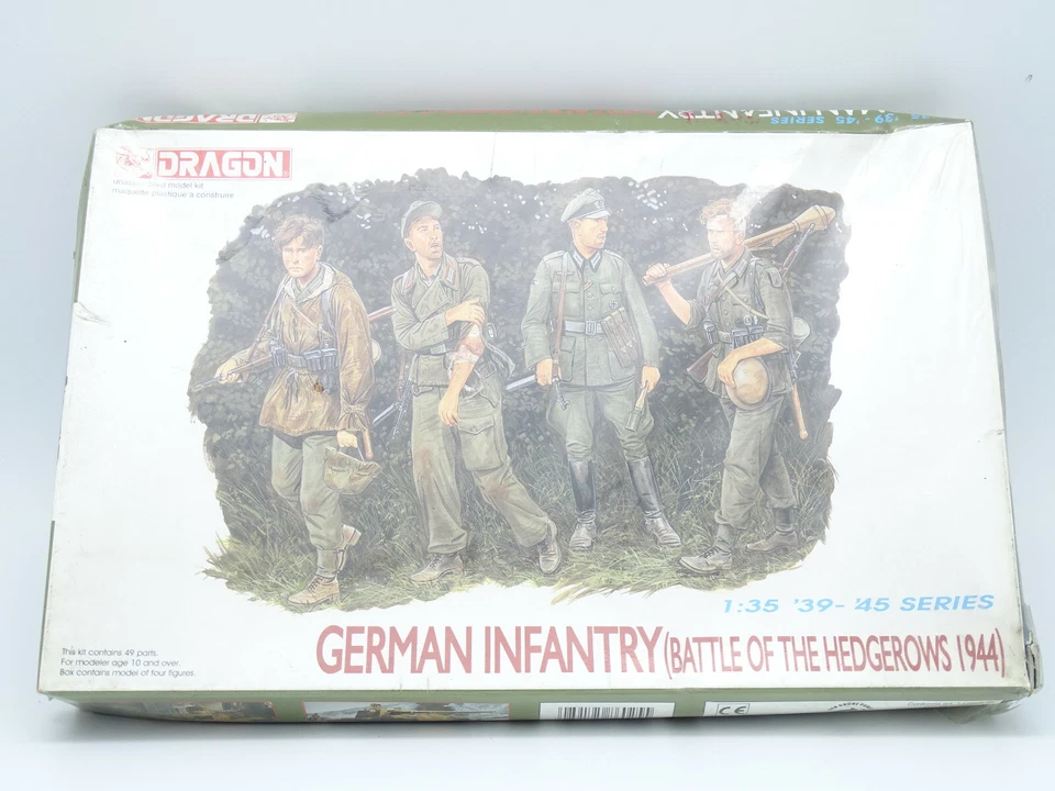 Dragon Modello 1/35 Militare Esercito - Fanteria Tedesca Siepi 1944 - Immagine 1 di 1