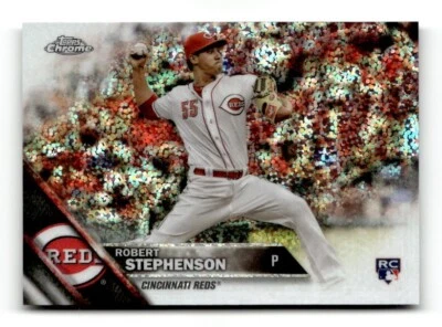 2016 Topps Chrome Update Speckle Refractor - #HMT9 Robert Stephenson (RC) - Image 1 of 2