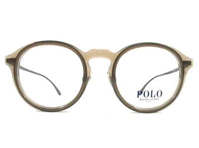 Polo by Ralph Lauren Eyeglasses Frames PH2188 5697 Gunmetal Gray Brown 48-21-145 - Image 1 of 4