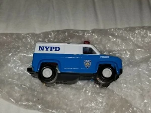 K-Line NYPD Police Van Motorized Railroad Blue O Scale VERY RARE - Picture 1 of 6