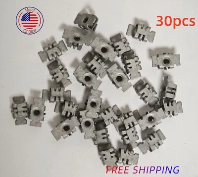 30Pcs Bumper Fascia Fender Liner Special Nuts Retainers Fit For Chevrolet GMC Foto 1 de 4