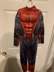 Disney Store Marvel Spider-Man Far From Home Costume Child Size Medium 7/8 Suit - Picture 1 of 4
