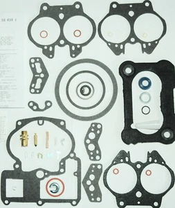 KIT DE CARBONO 1973 2 BARRILES MODELO ROCHESTER 2GV Chevrolet con motor V8 de 307" - Imagen 1 de 1