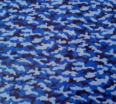 Licuadora azul negra camuflaje por POR tela tradiciones tono sobre tono Foto 1 de 3