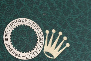 Rolex Vintage Submariner y GMT "NARIZ DE GANCHO 7" Rueda de fecha FCD9385 - Imagen 1 de 2