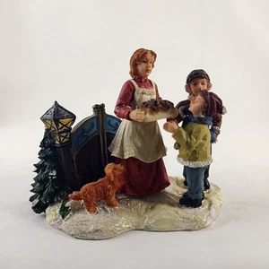 Figura de accesorios de pueblo de Navidad para decoración navideña para mujeres y niños - Imagen 1 de 7