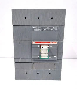 ABB S7H-D SACE ISOMAX S7 4 POLE CIRCUIT BREAKER SWITCH BD22001179 1200A 600V - Picture 1 of 8