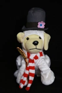 Cane’s Chicken Fingers 2018 Puppy Dog Disguised as a Snowman Plush Toy Doll - Picture 1 of 4