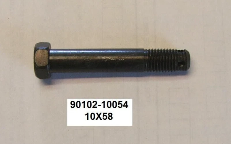 Nuevo perno original Yamaha con agujero 90102-10054 10X58 Foto 1 de 1