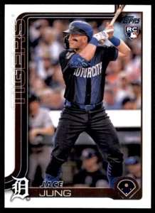 Béisbol Topps 2025 #80 Jace Jung novato - Imagen 1 de 2