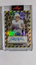 JUSTIN HERBERT Auto 2023 LEAF METAL WHATNOT EXCLUSIVE Autograph RARE LOW # 4/5
