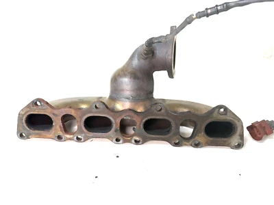 Colector de escape izquierdo del conductor Porsche Cayenne 2003 2004 2005 2006 motor 4,5 Foto 1 de 4