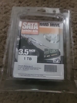 Seagate Barracuda LP  5900RPM 3.5 Inch 1 TB (ST31000520AS) 32MB Hard Drive - Image 1 of 4