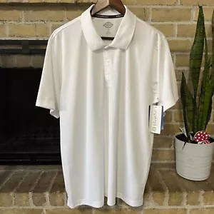 Nuevo con etiquetas Polo Dickies Para Hombres Performance Blanco Talla XL - Imagen 1 de 6