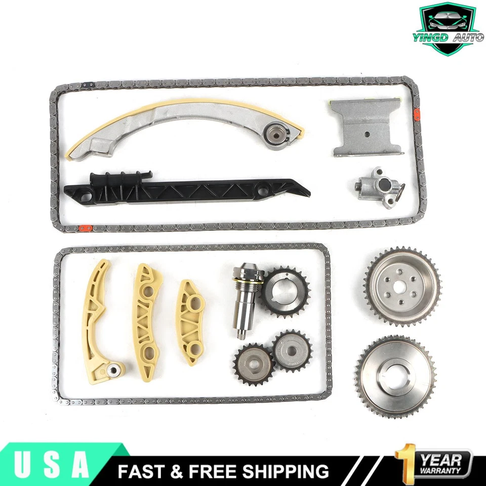 Timing Chain Kit for CHEVROLET EQUINOX L4 2.4L 2010-2015 MALIBU L4 2.4L 2008-13 Foto 1 de 4