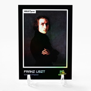 FRANZ LISZT Virtuoso Pianist Card 2023 GleeBeeCo Holographic #FRVR