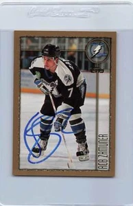 1998/99 Topps #43 Rob Zamuner Lightning Signed Auto *G6978 - Picture 1 of 2