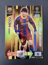 Lionel MESSI SUPER STRIKES Panini Champions League 2010-11 Adrenalyn XL Update