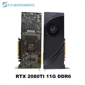 RTX 2080 TI 11GB GDDR6 Graphics Card TESTED WORK 352Bit GDDR6 PCI Express 3.0×16 - Picture 1 of 13
